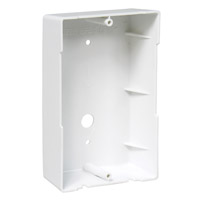 M&S Enclosure, Surface Mount, Plastic, White - all door stations