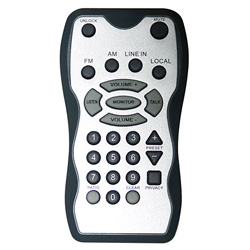 System Hand Held Remote with Talk/Listen and Selective Call
