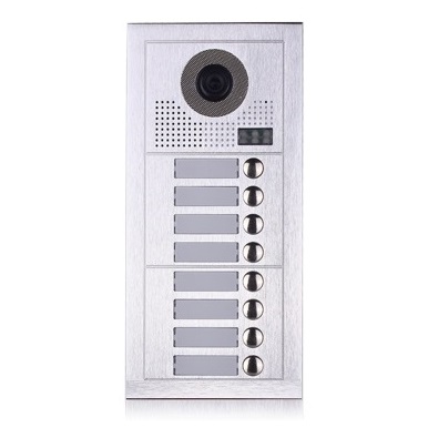 MT Series 8 Button Video Door Lobby Panel MT-808