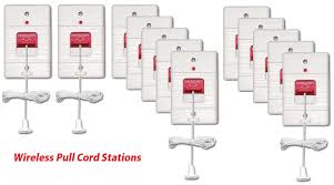 Nursecall System Replacements Wireless Call Bells Pull Cord Kit