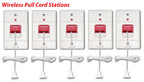 Wireless Nursecall Systems Patient Nurse Call Pull Cord Kit
