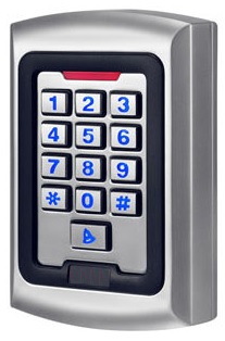 STAND ALONE ACCESS CONTROLLER KEY PAD AND BUILT IN CARD READER