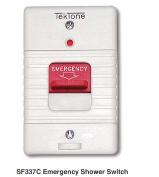 Tek-Tone SF337C Emergency Shower Switch Nurse Call System