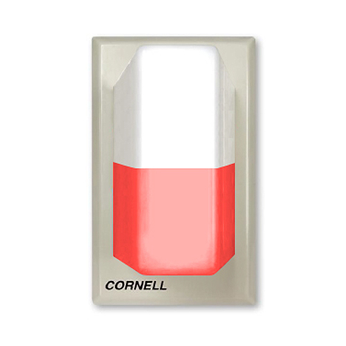 Cornell LED-102 White/Red Corridor Light - 24 Volt DC