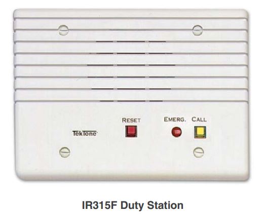 TekTone IR315F - Duty Station Nursecall System