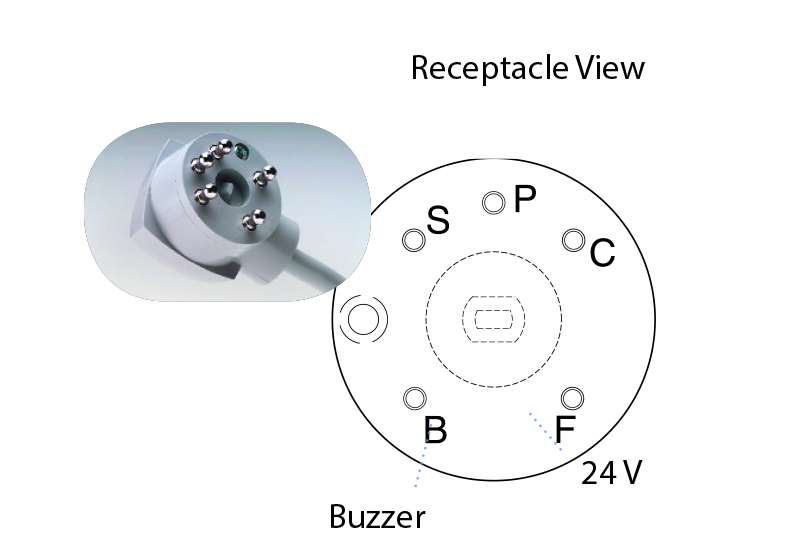 Universal Locking Button Repair Kit, momentary buzzer