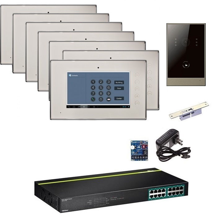 SINGLE TENANT HOME IP VIDEO ENTRY INTERNET BASED MONITOR