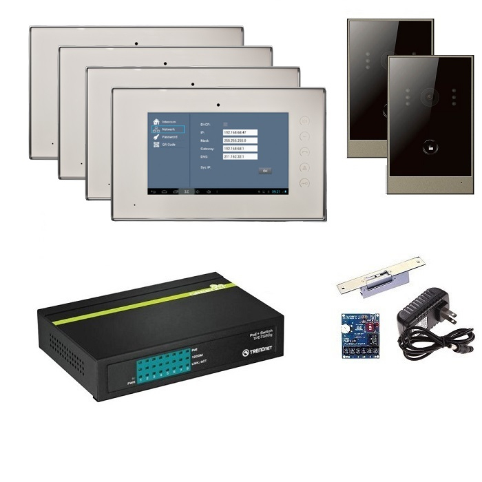 ONE RESIDENT IP VIDEO INTERCOM SYSTEM ELEVATOR & SECURITY