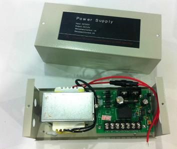 POWER SUPPLY FOR STAND ALONE ACCESS CONTROL KEY PAD AND CARD REA